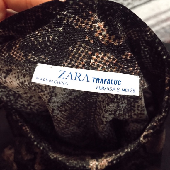 ZARA Short Sleeve Midi Dress - Picture 5 of 7